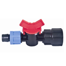 Plastic Mini Drip Irrigation System 16mm Drip Tape with Low Pressure Non-return Valve