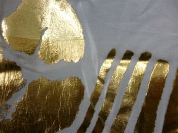 Silk Georgette Foil Print Fabrics