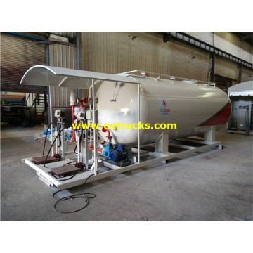 25CBM Simu ya Propane Skid Skid vituo