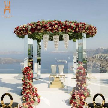 Acrylic Entrance Wedding Arch for Party Decorations