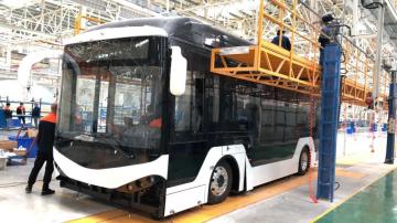 8.5 meters electric city bus