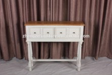 French Antique Wooden Cabinet, cupboard with drawer