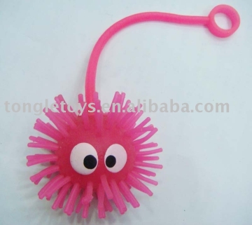 light up toy-6cm big eye puffer ball