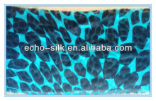 silk rayon blend printed fabric