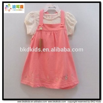 BKD 21015 organic cotton baby girl dresses set