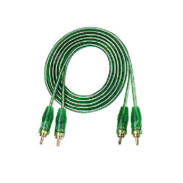 Green Wire Rca Cable 