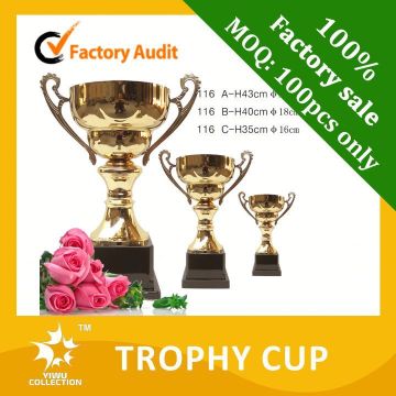 souvenir cup trophy,high qualtity and low price metal trophy cup,metal silver sport trophy cup