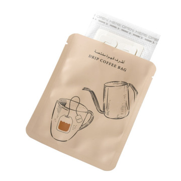 Bolsas de café como bolsas de té