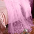 Round Hoop Double Lace Princess Mosquito Net Girls