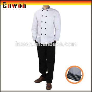 Fashion designer white chefs jacket