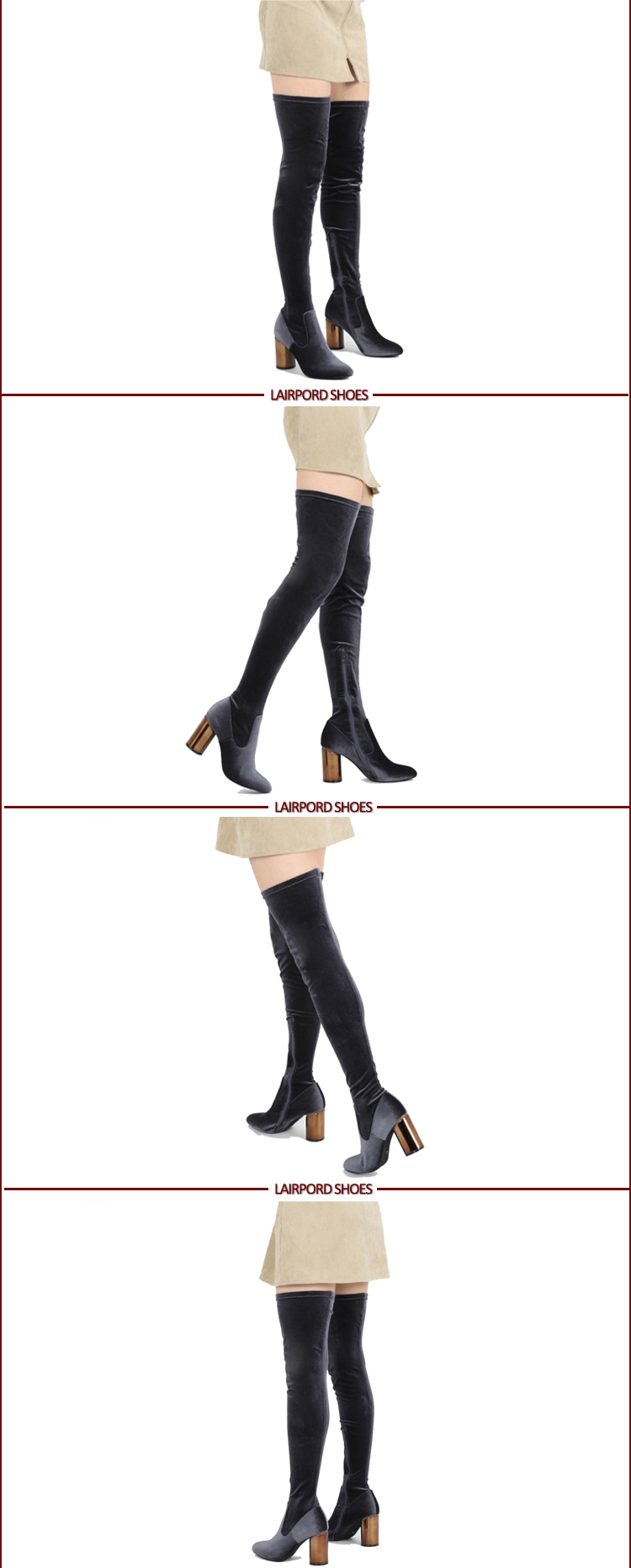 over knee winter boots