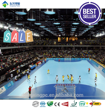 Resilient PVC indoor futsal court floor