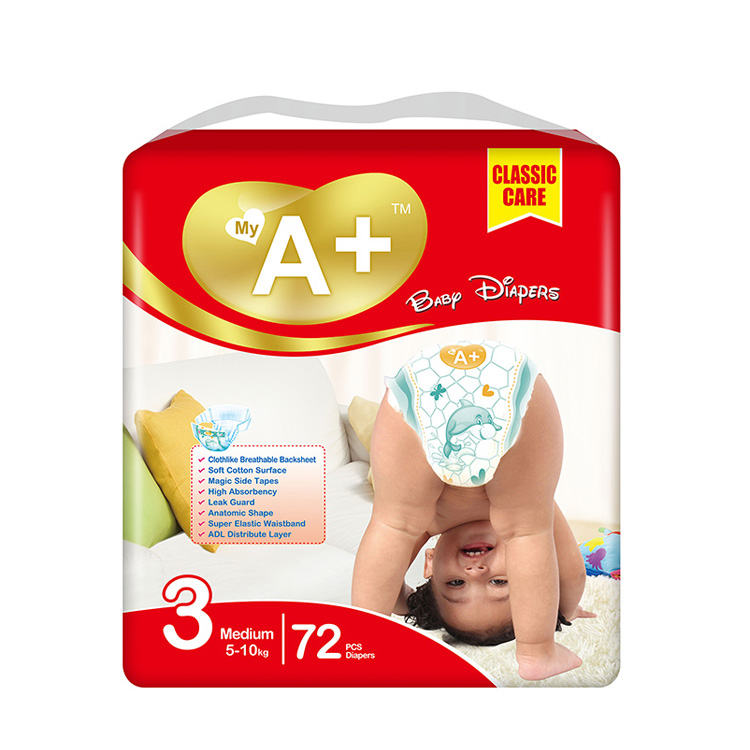 Factory Price Soft Breathable Leak Guard Own Label Baby Diapers China