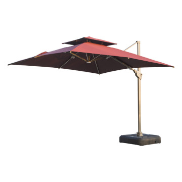 Large Outdoor Patio LED Illuminated Umbrella