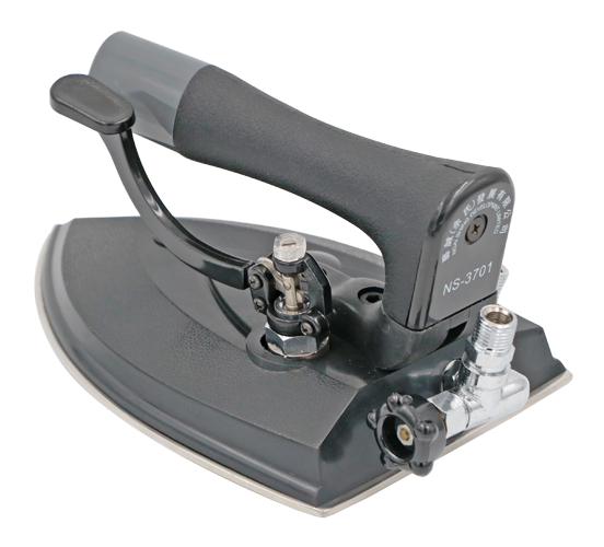 Steam Heated Iron with Press Handle