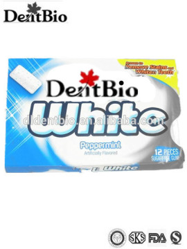 Best price of hot selling sugar free white chewing gum