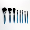 8pcs plastic customized color makeup brush sets