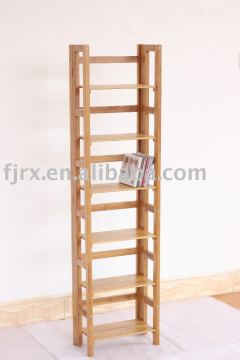 bamboo CD stand,CD rack