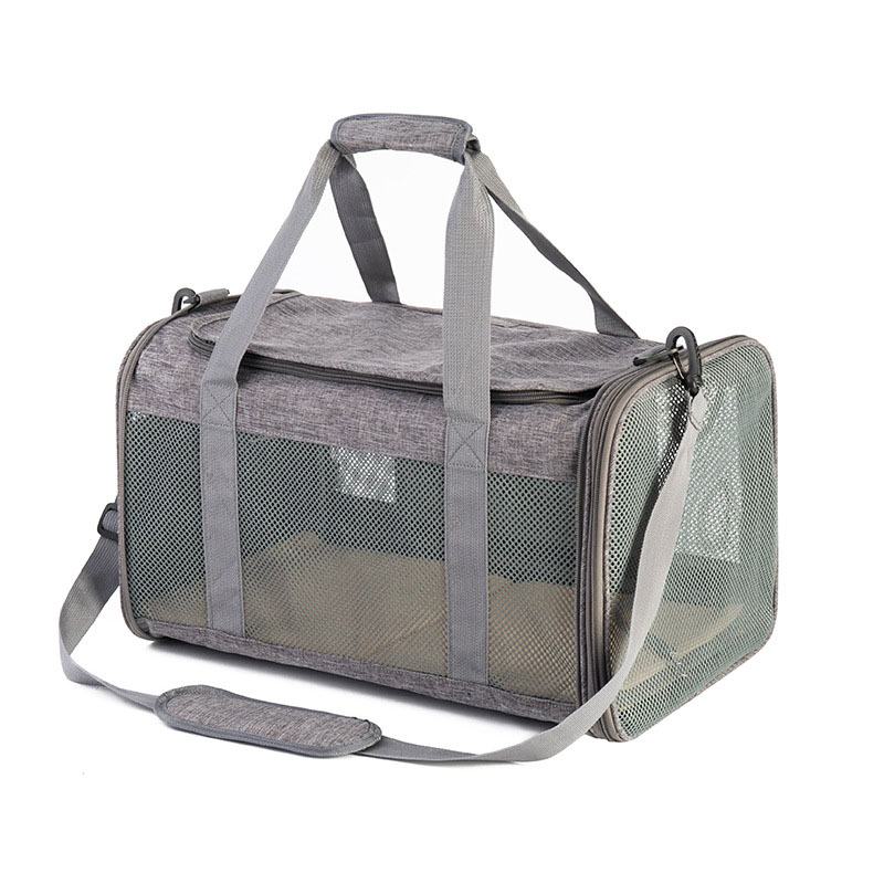 Multi-Purpose Portable Mesh Pet Trolley Shoulder Handbag