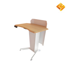 Rotate the conference table during the school meeting