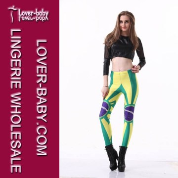 Brazil Flag Pantyhose Tights Stocking (L8761)