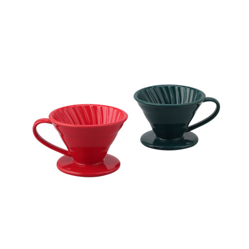 Dark Green Ceramic Coffee Dripper