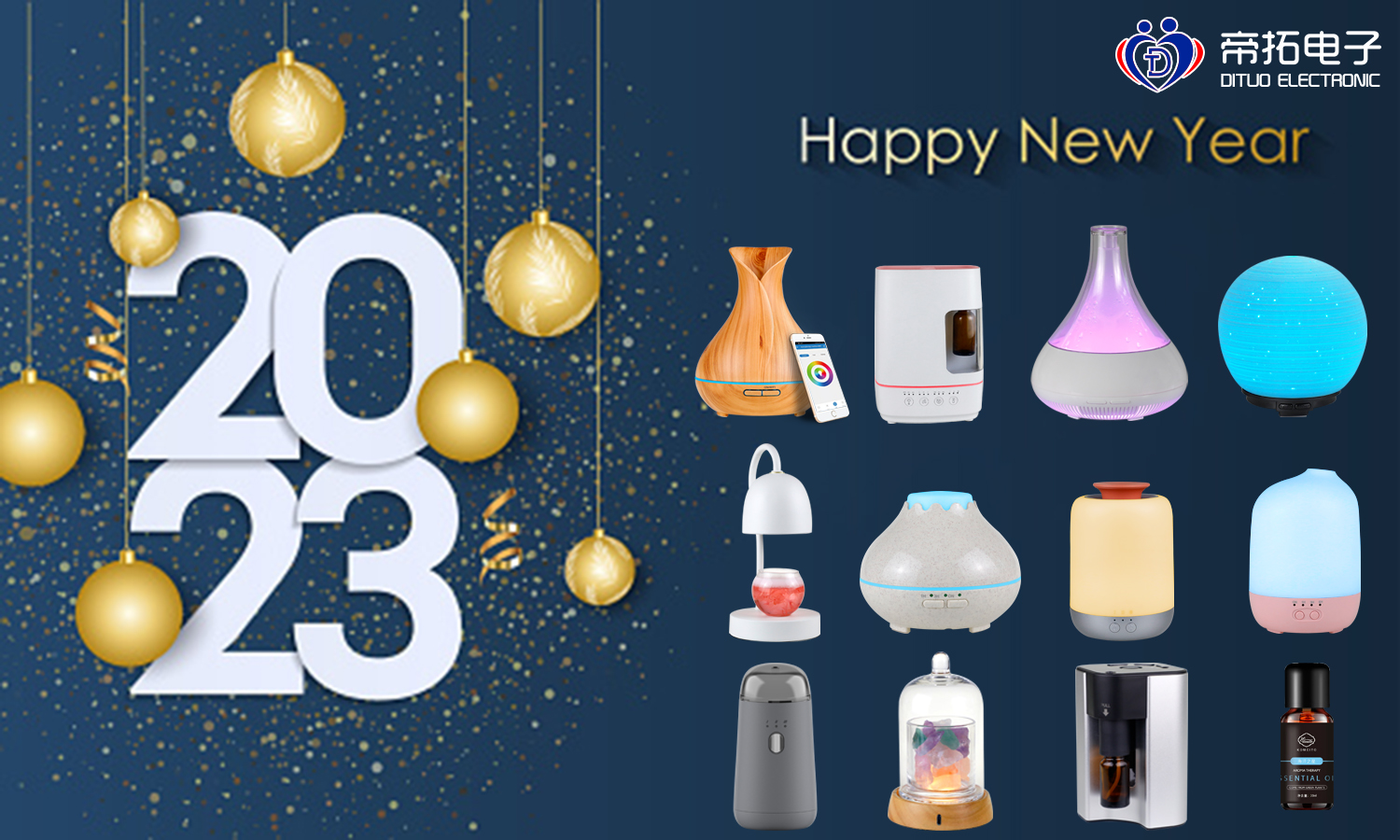 2023 Happy New Year！-Aroma Diffuser-Shenzhen Dituo