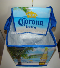 PP Woven insulated bottle wine cooler bag