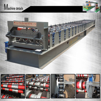 Hebei Botou steel floor tile roll forming machine