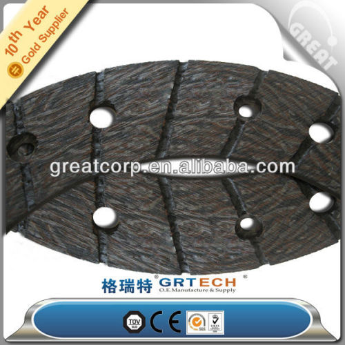 Various kinds of friction material clutch facing