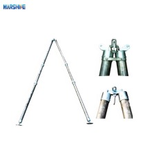 A-Shape Tubular Gin Pole