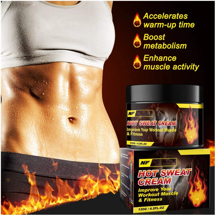 Custom Natural Workout Hot Sweat Enhancer Cream Slimming Gel for Women and Men