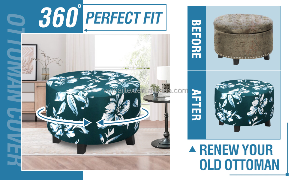 Ottoman Slipcovers Ottoman Slipcovers