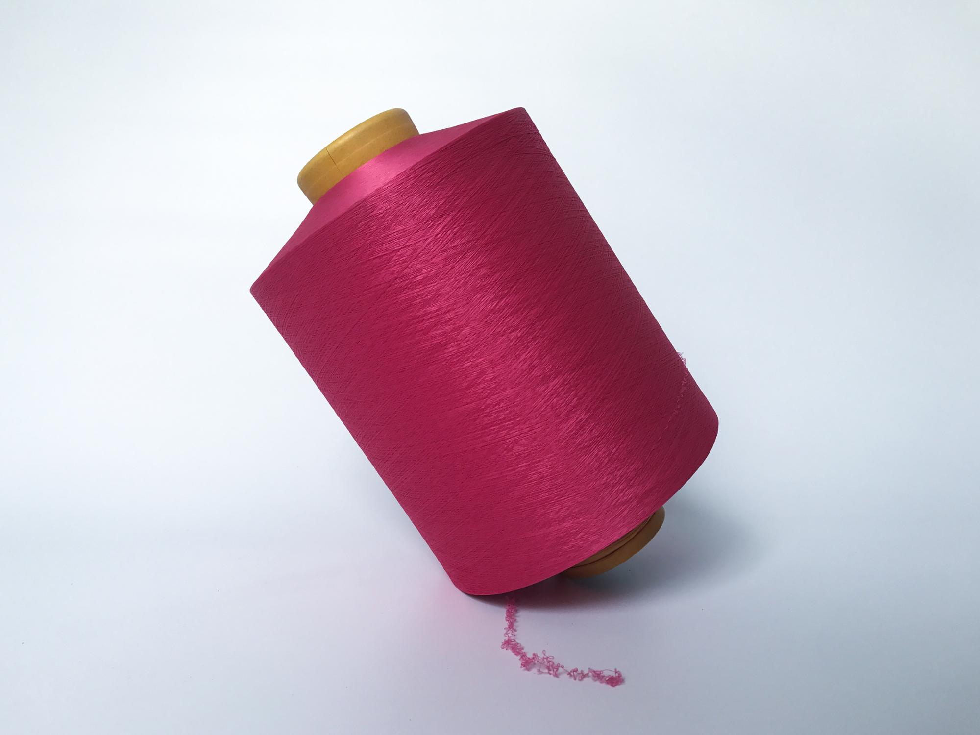 Spandex polyester covering yarn air wrapped yarn for knitting, sewing, weaving, socks and textiles