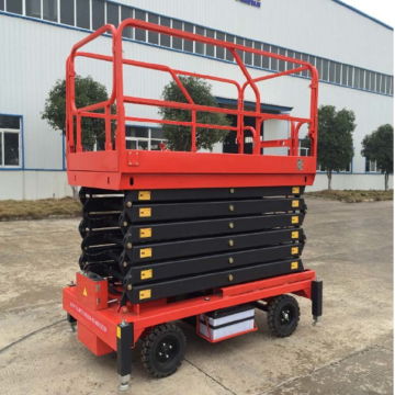 Ascending work electro-hydraulic work platform