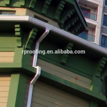 Supply customize color PVC Gutters ,PVC Downspout,Rain Gutters