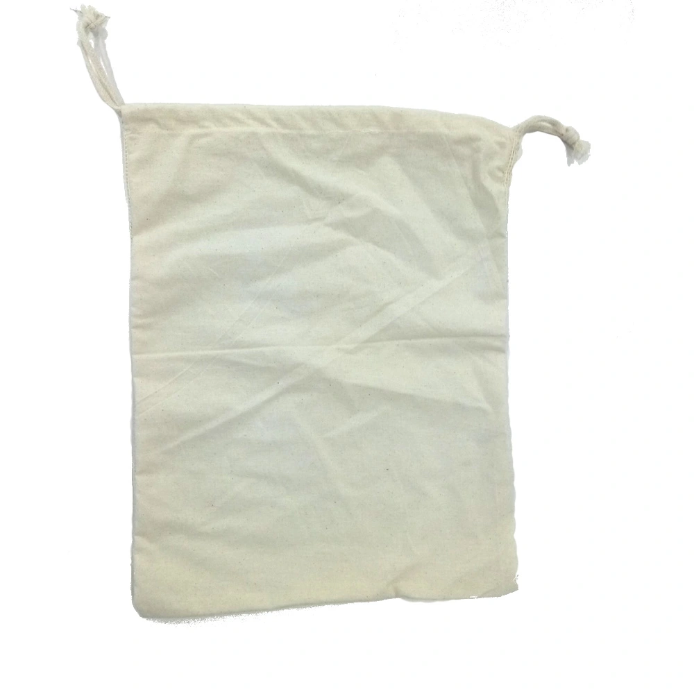 Gots Cotton Draw-String Shopping Bags Eco-Friendly Fruit Vegetable Produce Net Shopping Bag