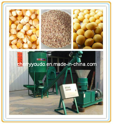 Product Line: Animal Feed/Wood Crusher-Mixer-Conveyor-Pellet Press Machine (UDKL-CO)