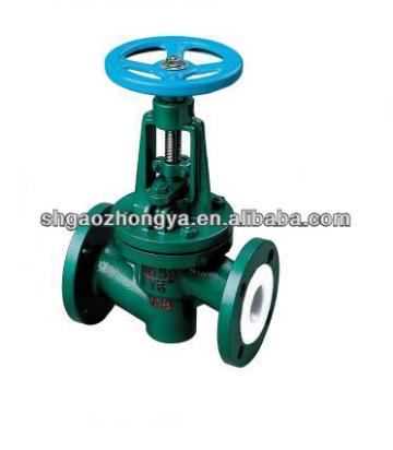 lined globe valve)