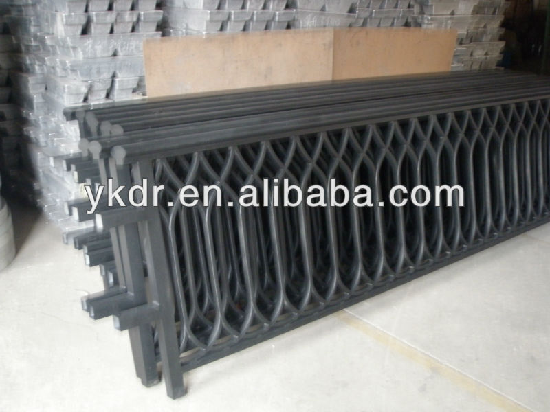 Wholesale aluminum sand casting easily Assembled cast fence aluminum post cap foundry for sale