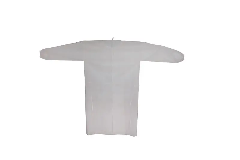 Medical Waterproof/Plastic CPE/Poly/PE/Scrub/Operation/PP/SMS Nonwoven Disposable Protective Isolation Surgical Gown for Doctor/Surgeon/Patient/Visitor/Hospital