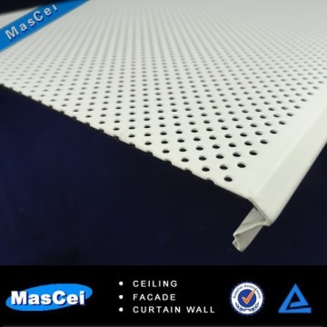 suspended ceiling clip perforated metal decoration mdf ceiling