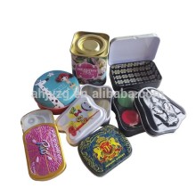mini sized tin can for mint chewing gum