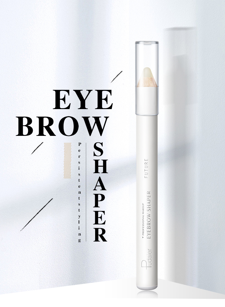 Pudaier Colorless Shaper Eyebrow Wax Pencil Styling Pen