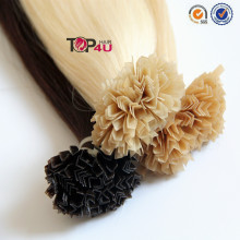 Hot sale pre bonded u tip remy 1g hair extensions