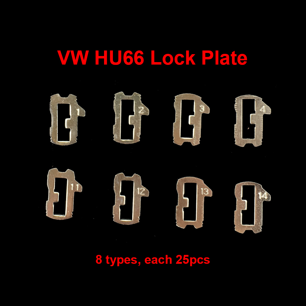 HU66 Car Lock Reed Plate For AUDI VW Volkswagen(200pcs/lot) (piece)