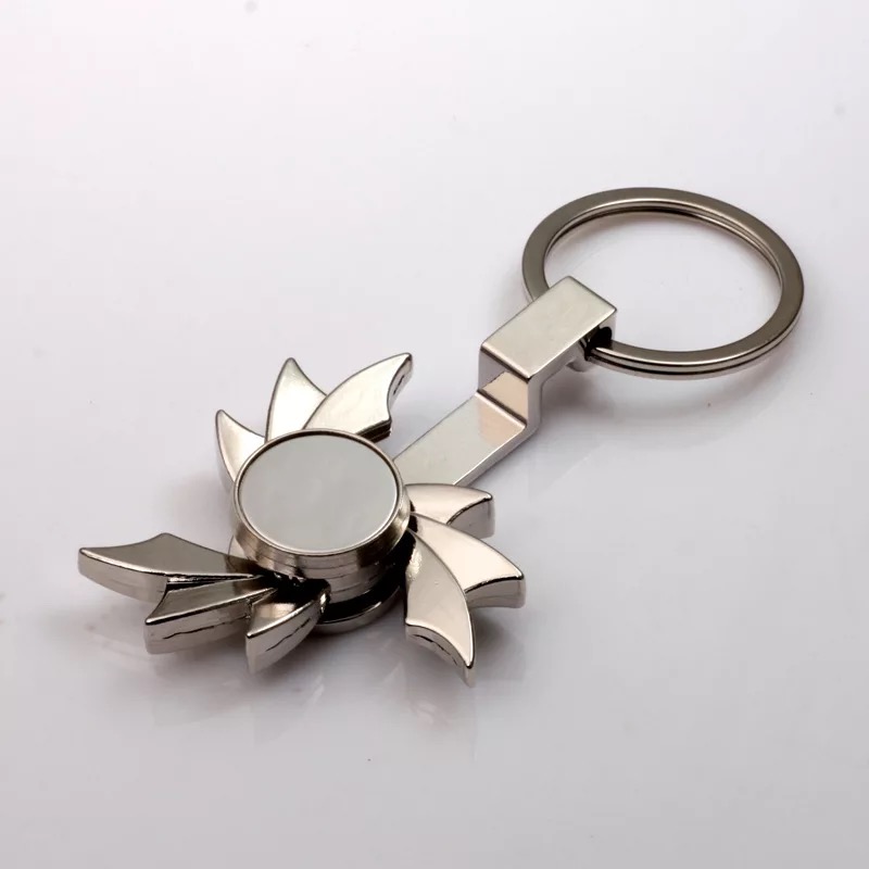 Fidget Spinner Keychain