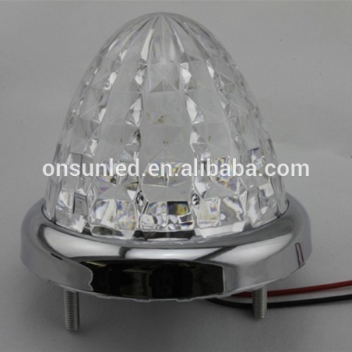 New Hot Selling 12/24v Cystal Round Led Truck Tail Lamps