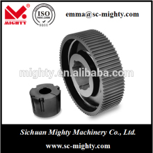 L Series Steel taper lock timing belt pulleys Black oxidizing