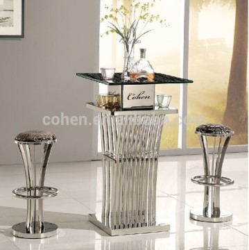 Vintage Bar Table / Retro Bar Table/ Metal Bar Table